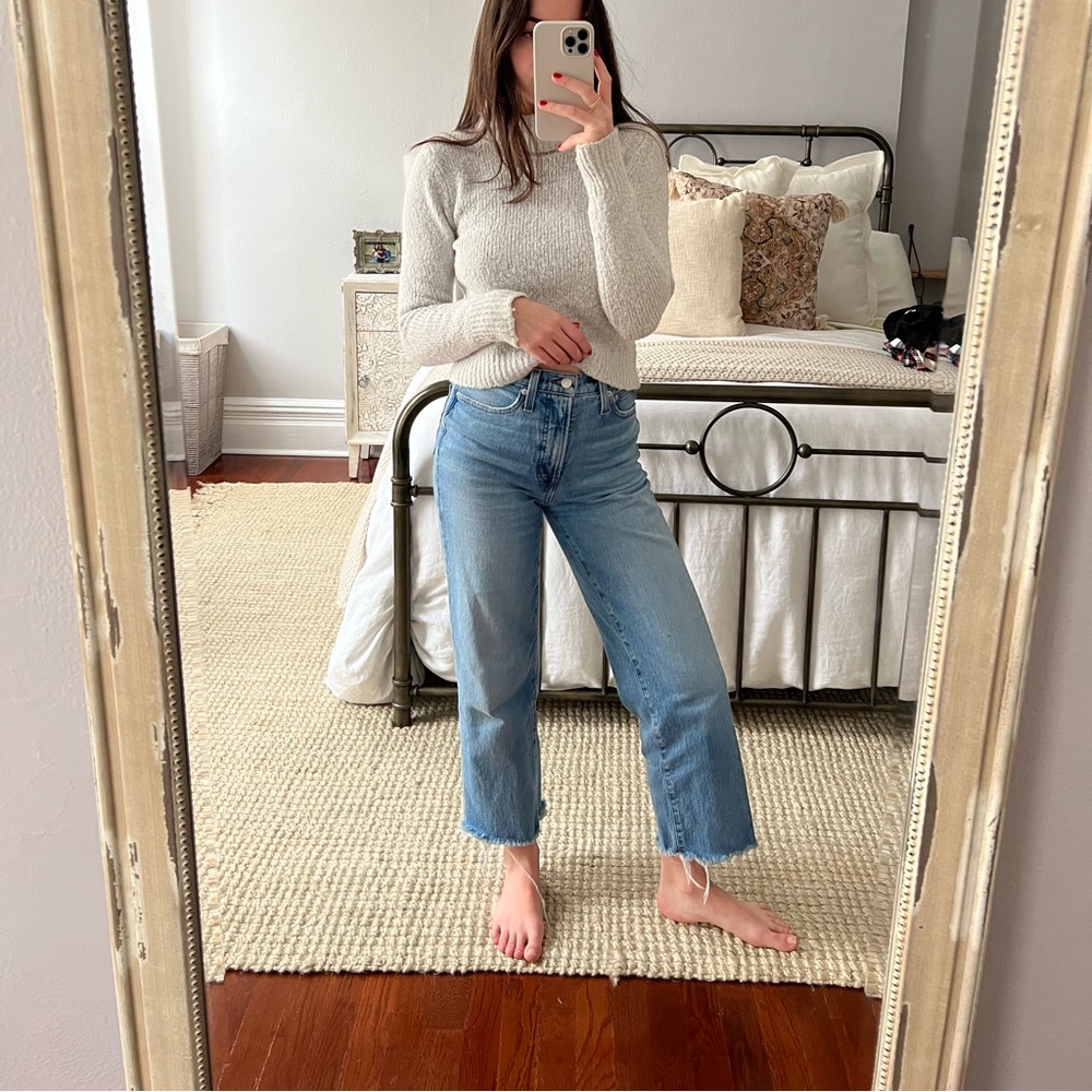 Brandy Melville Grey Turtleneck Sweater
